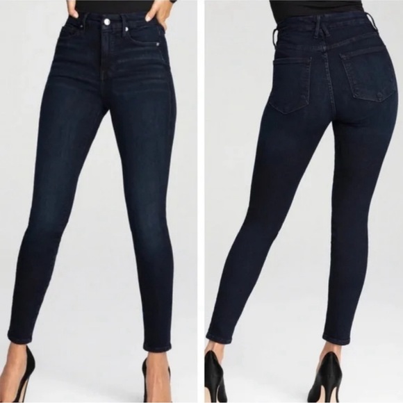 Good American Denim - Good American Good Legs Jeans Skinny High Waisted High Rise Stretch 32